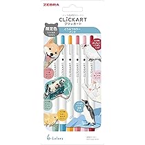 Amazon.co.jp: ゼブラ ノック式水性カラーペン クリッカート